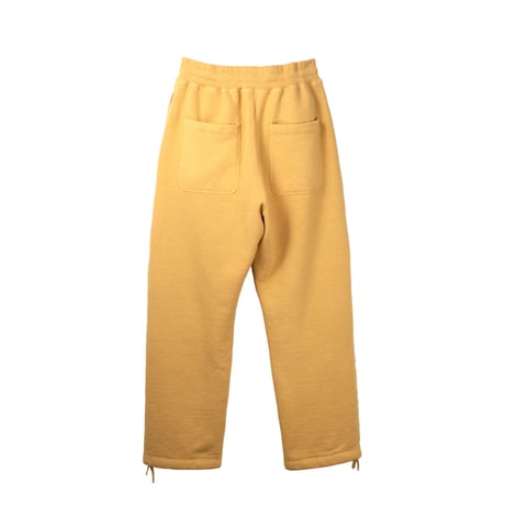 tone| Flatlock Seam Fleece Sweatpants (MASTARD)
