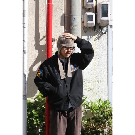 by Parra | All the best varsity jacket (Black)