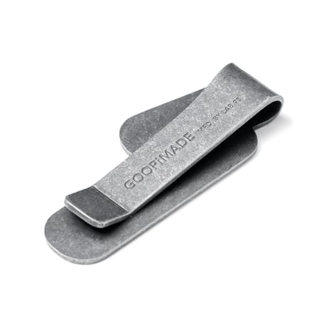 GOOPiMADE |  ITS-0K Band-Aid Tie Clip (Silver)