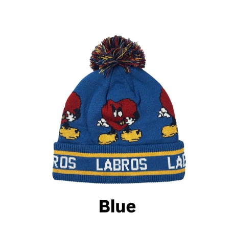 LABROS / Heartie Pom Beanie (2Color)