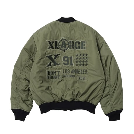 XLARGE | XL REVERSIBLE MA-1(BLACK)