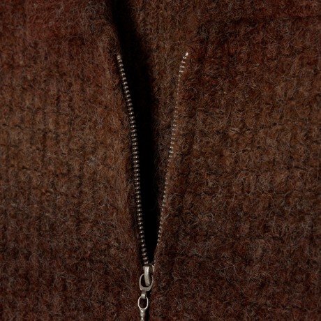 OBEY | ANTON GRADIENT CARDIGAN (BROWN MULTI)