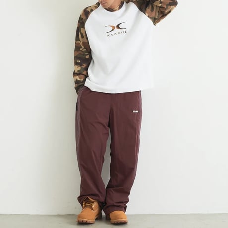 XLARGE | X LOGO RAGLAN L/S TEE(WHITE)