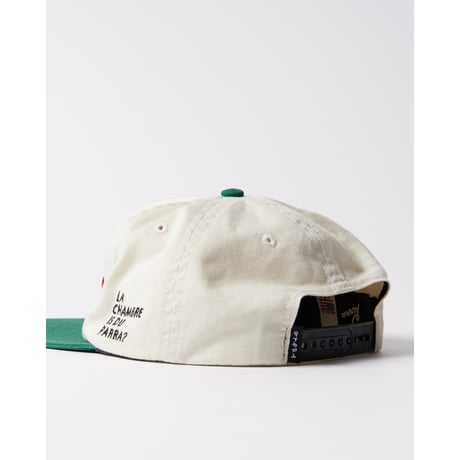 by Parra | La chambre nuit 6 panel hat(Off white)