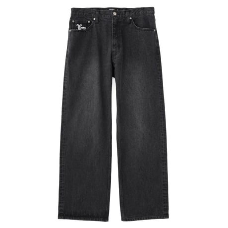 XLARGE | OLD ENGLISH DENIM PANTS(BLACK)
