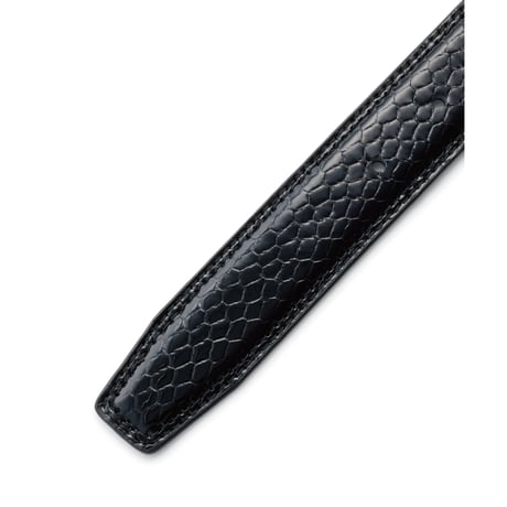 FTC | SNAKE LEATHER BELT "BLACK" (FTC026AWA03)