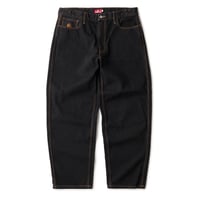 HELLRAZOR / BAGGIE DENIM PANTS (ONE WASH BLACK)