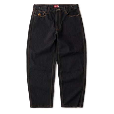 HELLRAZOR / BAGGIE DENIM PANTS (ONE WASH BLACK)
