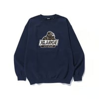 XLARGE | SLANTED OG CREWNECK SWEATSHIRT(NAVY)