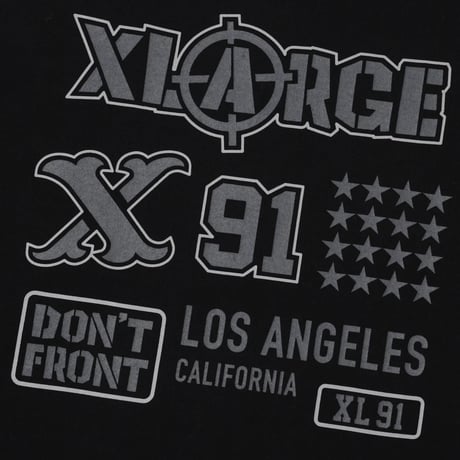 XLARGE | XL L/S TEE(BLACK)