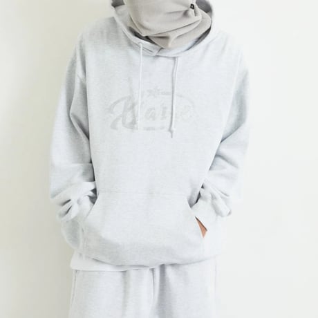 XLARGE | RHINESTONE STAR PULLOVER HOODED SWEATSHIRT(ASH)
