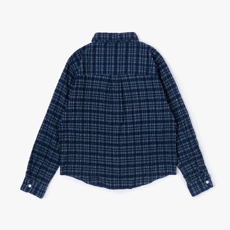 diidii | Sizzle Check Shirts （Navy）
