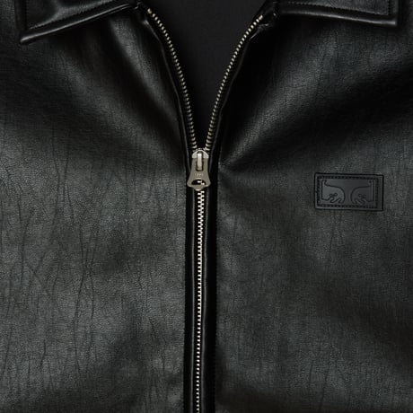 OBEY | WORKMAN PU JACKET (BLACK)