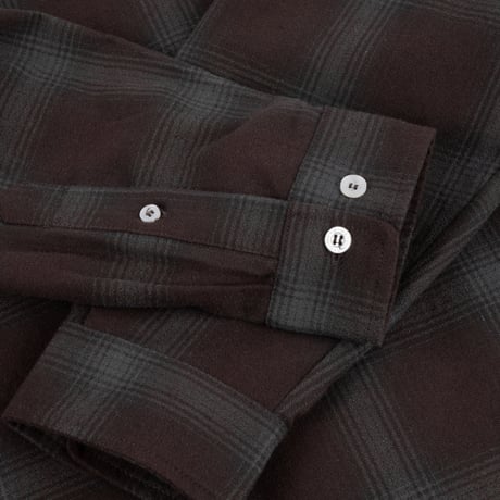 Dime / Premium Flannel Shirt (Bordeaux)