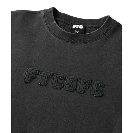 FTC | FTCSFC LOGO APPLIQUE CREW NECK "BLACK" (FTC026AWSW08)