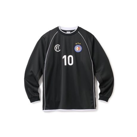 FTC | PIPING L/S SOCCER JERSEY "BLACK" (FTC026AWSH05)