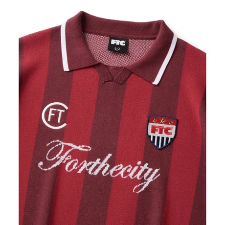FTC | KNIT SOCCER SWEATER "BURGUNDY" (FTC026AWSW13)