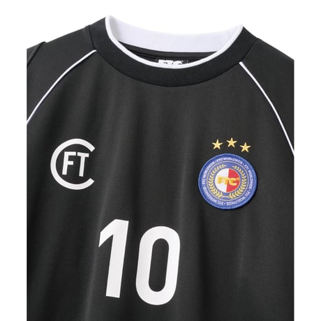 FTC | PIPING L/S SOCCER JERSEY "BLACK" (FTC026AWSH05)