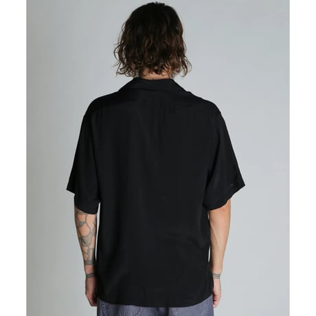 Schott / TIGER RAYON SHIRT (BLACK)