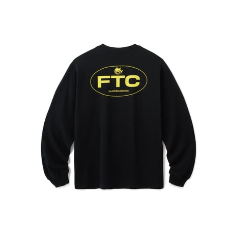 FTC | ALLEY CAT OVAL L/S TEE "BLACK" (FTC026WT07)