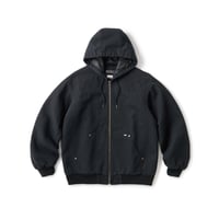 FTC | WASHED HOODED WORK JACKET "BLACK" (FTC026AWJ07)