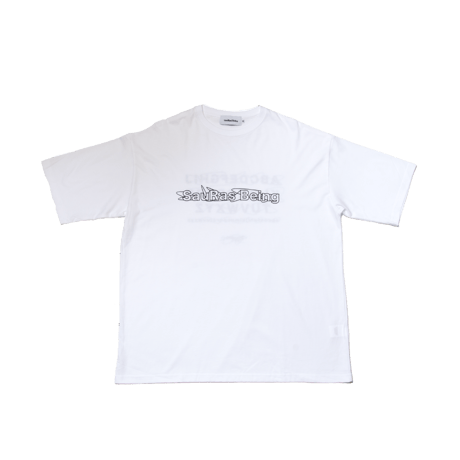 Sauras Being | Re:2020 A-Z FOUNDATION TEE (White)