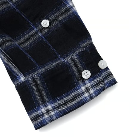 XLARGE | PLAID L/S SHIRT(BLACK)