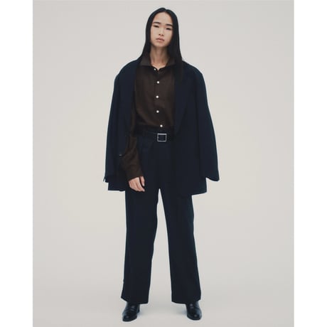 SEDAN ALL-PURPOSE| Ventilation Wide Slacks (Navy)