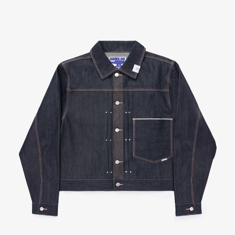 Screen Test / HARDLINE® Type-1 Selvedge Jacket (Indigo)