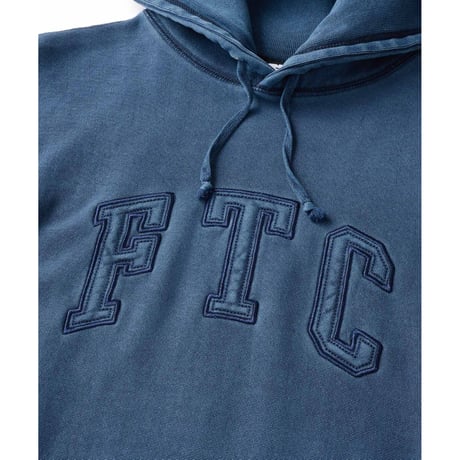 FTC | CLASSIC COLLEGE APPLIQUE PULLOVER HOODY "NAVY" (FTC026AWSW03)