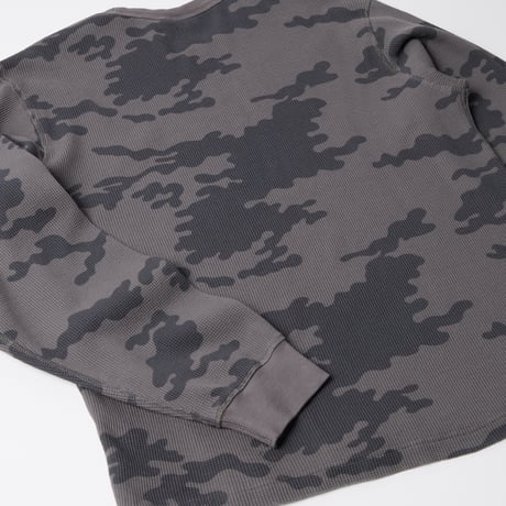 by Parra | Camo woofles long sleeve t-shirt (Grey)