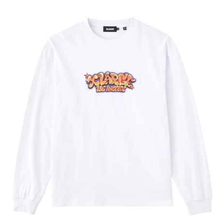 XLARGE | GRAFFITI L/S TEE(WHITE)