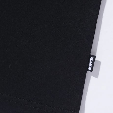 XLARGE | EMBROIDERED SLANTED OG S/S TEE(BLACK)