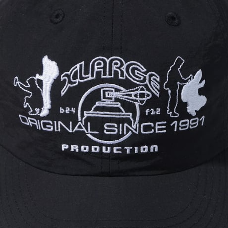 XLARGE | PRODUCTION LOGO CAP (BLACK)