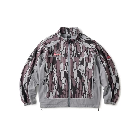 FTC | POLARTEC® REFLECTIVE PIPING FLEECE JACKET "CAMO" (FTC026AWJ10)
