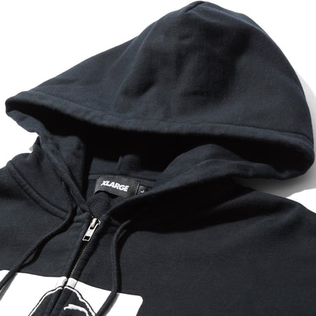 XLARGE | OG ZIP HOODED SWEATSHIRT(Dk GREEN)