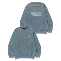 XLARGE | WASHED BACKSIDE OG CREWNECK SWEATSHIRT(BLUE)
