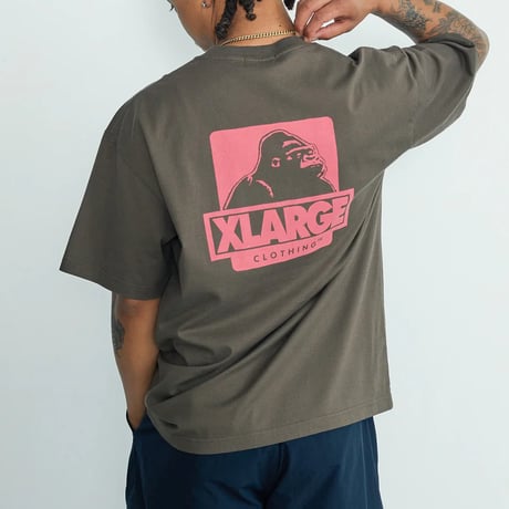 XLARGE | OG BOX S/S TEE(BROWN)