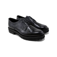 The Kenford Fineshoes | NEW CLASSIC PLAIN TOE(MENS/BLACK PAISLEY)