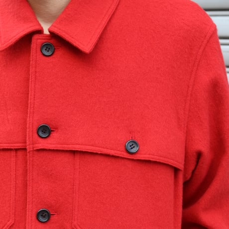 tone| Refined Wool Cruiser Jacket (RED)