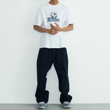 XLARGE | X BALL LOGO S/S TEE(WHITE)