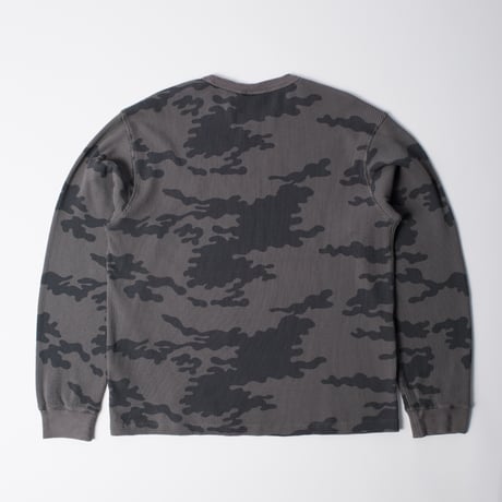 by Parra | Camo woofles long sleeve t-shirt (Grey)