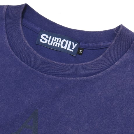 Summaly | ”Words" Logo Tee - Unisex - (Washed Purple)