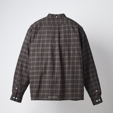 SEDAN ALL-PURPOSE|  BOX Plaid BD Shirts (Olive×Brown)