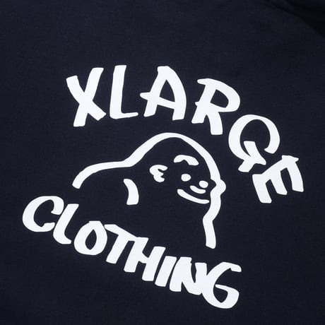 XLARGE | DRAWING OG ZIP HOODED SWEATSHIRT(BLACK)