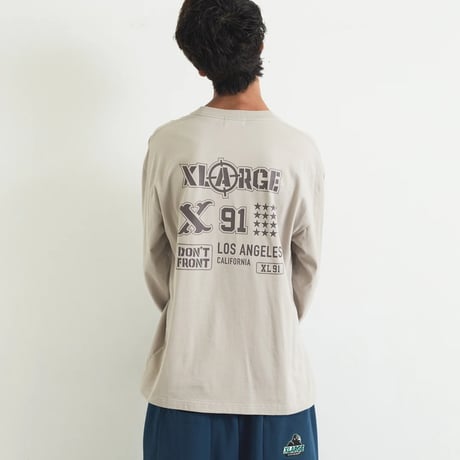 XLARGE | XL L/S TEE(BEIGE)