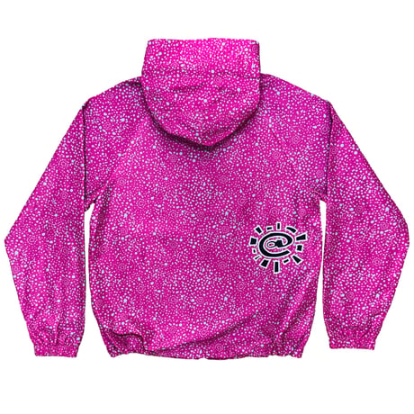 ADWYSD / DOTTED BANDEMIC JACKET (FUCHSIA)
