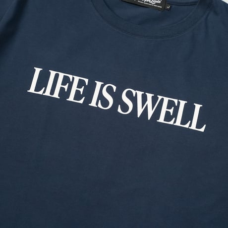 Time For Livin′ / LIFE IS SWELL S/S TEE (NAVY)