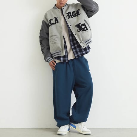 XLARGE | VARSITY JACKET(GREY)