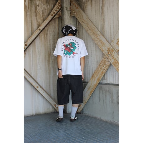 EVISEN SKATEBOARDSゑ®︎ | SUSHI DENIM SHORTS (Black)
